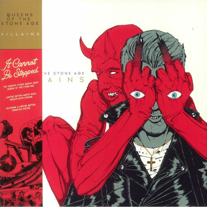 Vinyylilevy Queens Of The Stone Age - Villains (Reissue) (White Coloured) (2 LP)