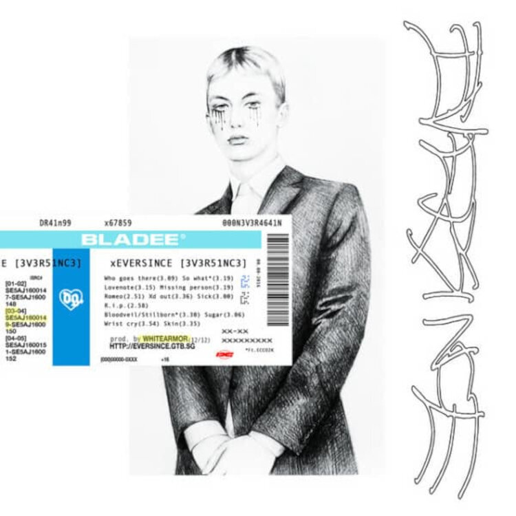 Vinyylilevy Bladee - Eversince (Reissue) (White Coloured) (LP)