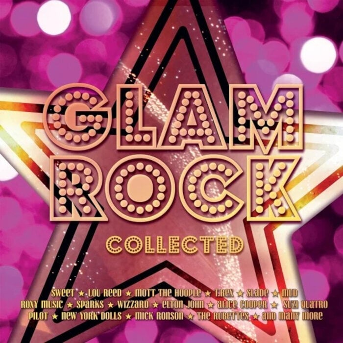 Disco de vinil Various Artists - Glam Rock Collected (Silver Coloured) (2 LP)
