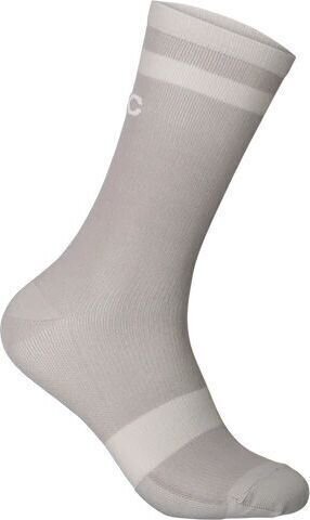 Cyklo ponožky POC Lure MTB Sock Long Light Sandstone Beige/Moonstone Grey L Cyklo ponožky