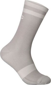 Fietssokken POC Lure MTB Sock Long Light Sandstone Beige/Moonstone Grey L Fietssokken - 1