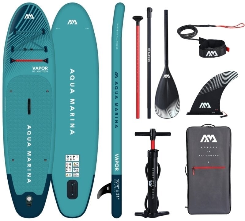 Paddleboard, Placa SUP Aqua Marina Vapor Aqua Splash 10’4’’ (315 cm) Paddleboard, Placa SUP