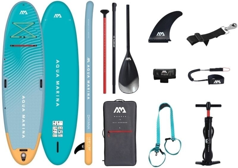 Paddleboard / SUP Aqua Marina Dhyana Summer Vacation 10’8’’ (325 cm) Paddleboard / SUP