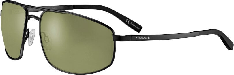 Lifestyle Glasses Serengeti Modugno 2.0 Matte Black/Mineral Polarized Smoke Lifestyle Glasses