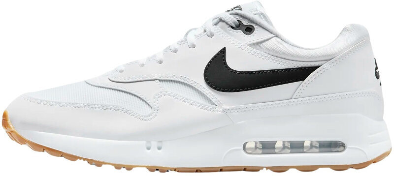 Dámske golfové topánky Nike Air Max 1 '86 Unisex Golf Shoe White/Black 40,5