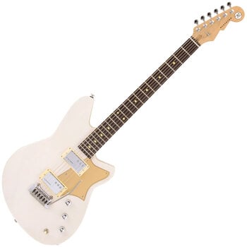 Guitare électrique Reverend Guitars Descent W Transparent White - 1