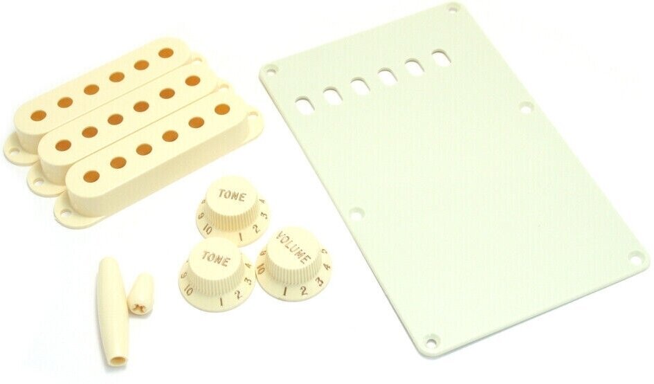Spare part Fender Stratocaster Accessory Kit Aged White