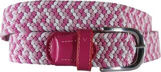 Belt Alberto Multicolor Braided White/Pink
