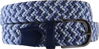 Belt Alberto Multicolor Braided White/Navy 85 cm Belt