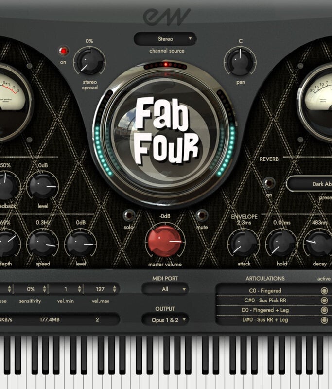 Logiciel de studio Instruments virtuels EastWest Sounds FAB FOUR (Produit numérique)