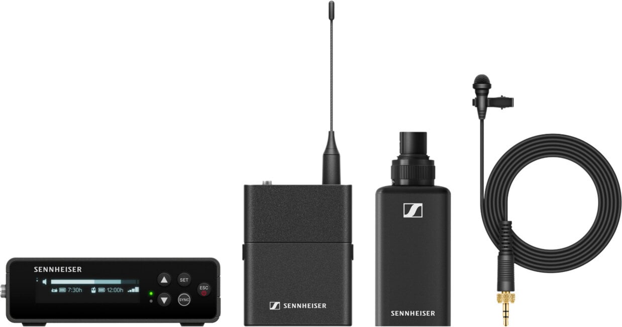 Безжични системи- "брошка" Sennheiser EW-DP ENG Set Q1-6: 470 - 526 MHz