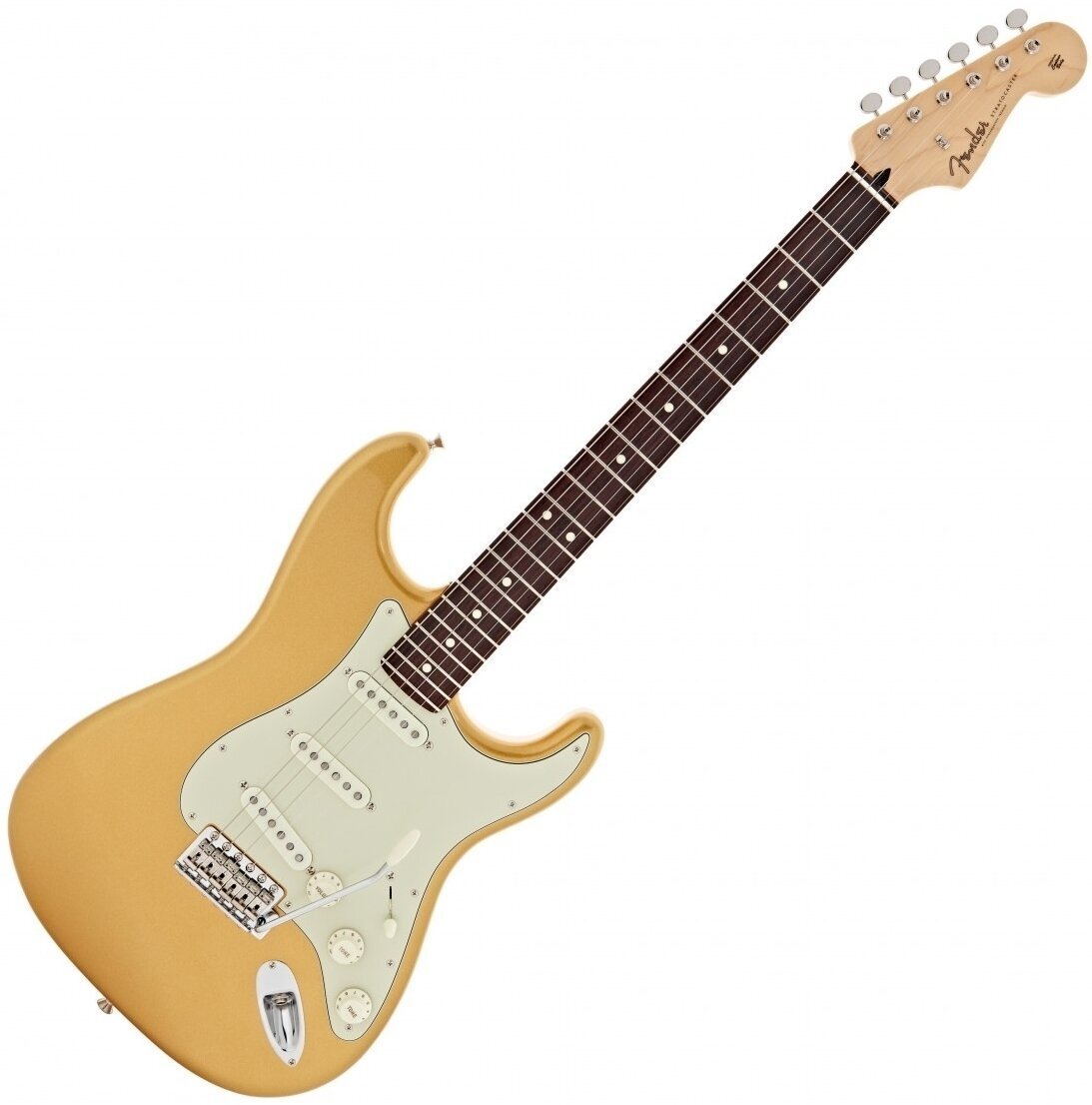 Gitara elektryczna Fender MIJ Hybrid II Stratocaster RW Mystic Aztec Gold