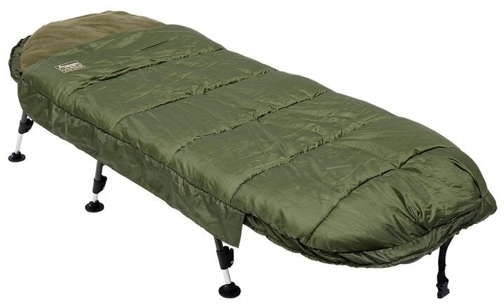 Fishing Bedchair Prologic Avenger Sleeping Bag and Bedchair System 6 Legs Fishing Bedchair