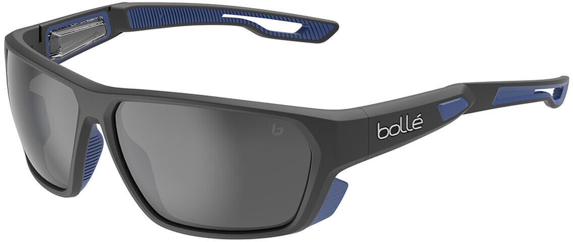 Okulary żeglarskie Bollé Airfin Black Matte Blue/Tns Polarized Okulary żeglarskie