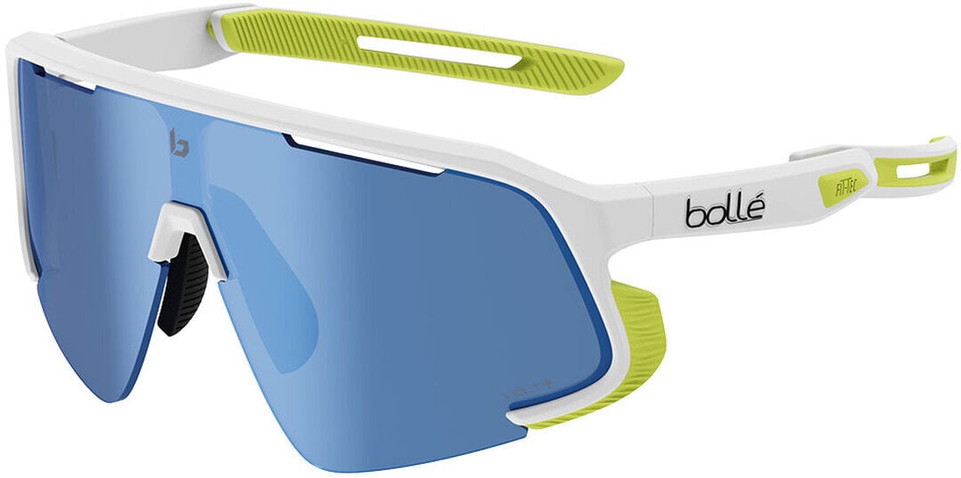 Cycling Glasses Bollé Windchaser White Matte Acid/Volt+ Offshore Polarized Cycling Glasses