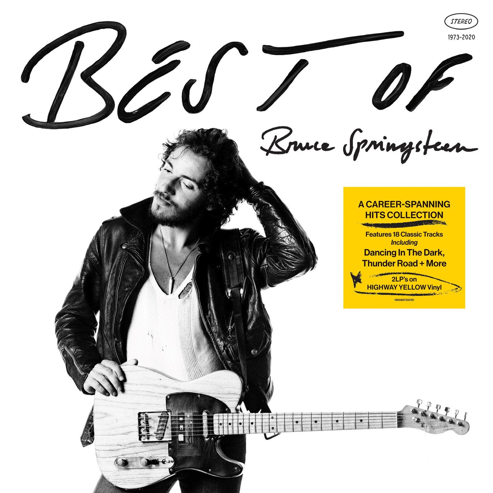 Schallplatte Bruce Springsteen - Best Of Bruce Springsteen (Highway Yellow Coloured) (2 LP)