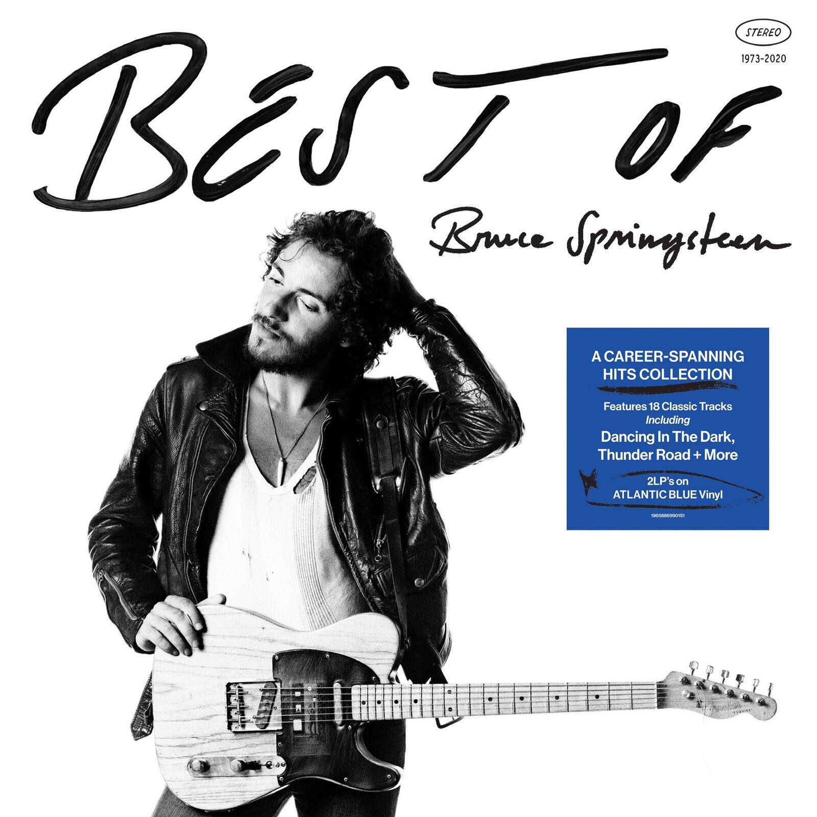 Disque vinyle Bruce Springsteen - Best Of Bruce Springsteen (Atlantic Blue Coloured) (2 LP)