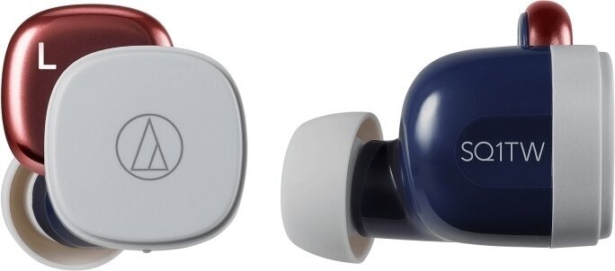 True Wireless In-ear Audio-Technica ATH-SQ1TWNRD Grey-Blue True Wireless In-ear