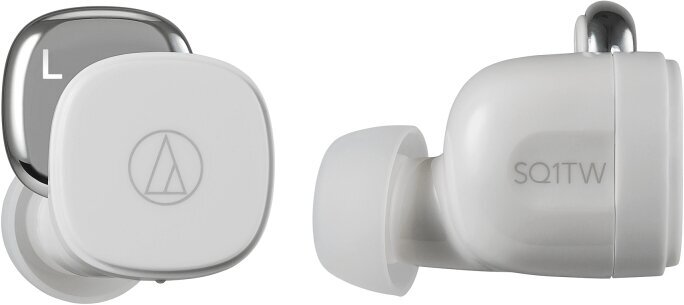 Intra-auriculares true wireless Audio-Technica ATH-SQ1TWWH White