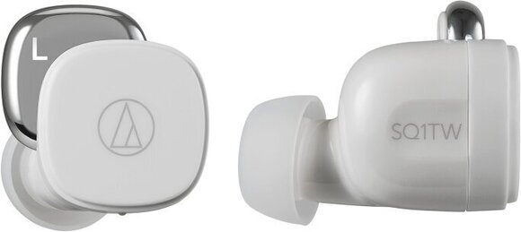 True Wireless In-ear Audio-Technica ATH-SQ1TWWH Blanco - 1
