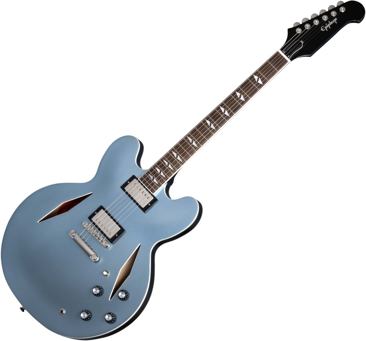 Semi-akoestische gitaar Epiphone Dave Grohl DG-335 Pelham Blue