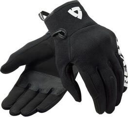 Motoros kesztyűk Rev'it! Gloves Access Black/White 2XL Motoros kesztyűk