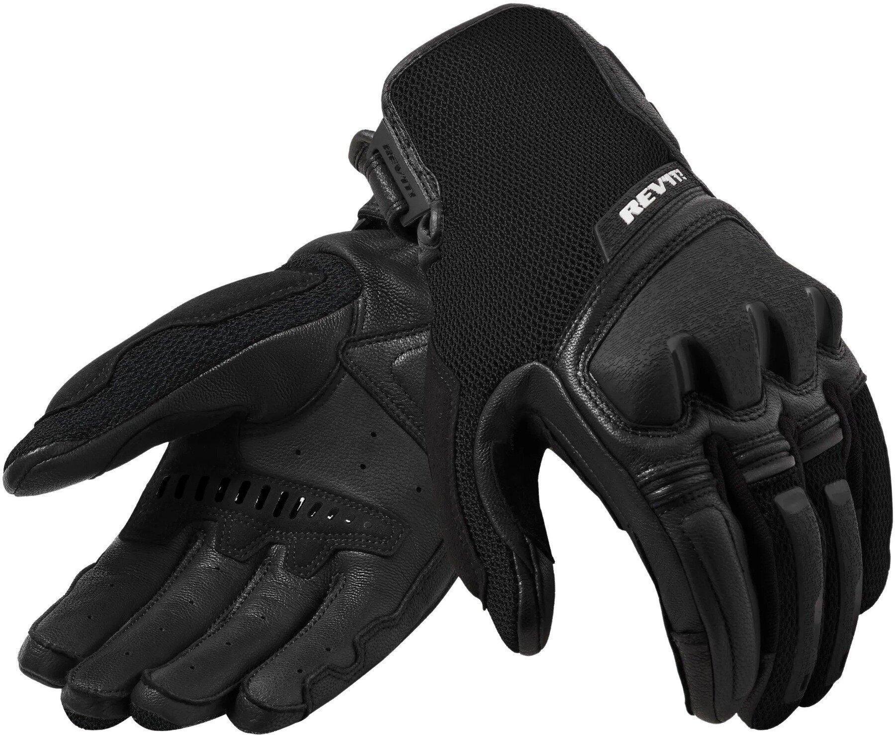 Motorradhandschuhe Rev'it! Gloves Duty Black 3XL Motorradhandschuhe