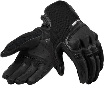 Motorcycle Gloves Rev'it! Gloves Duty Black S Motorcycle Gloves - 1