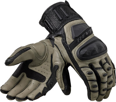 Motorradhandschuhe Rev'it! Gloves Cayenne 2 Black/Sand 3XL Motorradhandschuhe - 1