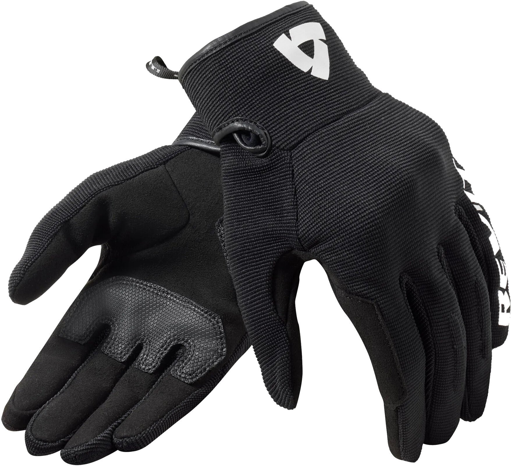Motorcycle Gloves Rev'it! Gloves Access Ladies Black/White M Motorcycle Gloves