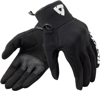 Gants de moto Rev'it! Gloves Access Ladies Black/White XXS Gants de moto - 1