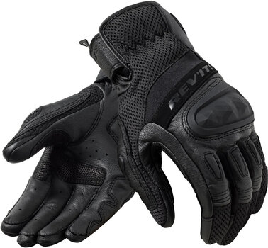 Motorcycle Gloves Rev'it! Gloves Dirt 4 Black 3XL Motorcycle Gloves - 1