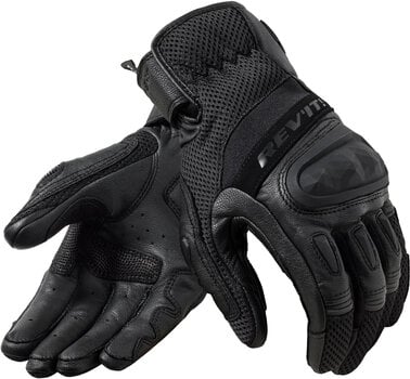Motoros kesztyűk Rev'it! Gloves Dirt 4 Black XL Motoros kesztyűk - 1