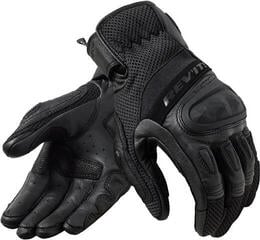 Motoros kesztyűk Rev'it! Gloves Dirt 4 Black 2XL Motoros kesztyűk
