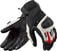 Δερμάτινα Γάντια Μηχανής Rev'it! Gloves Dirt 4 Black/Red 3XL Δερμάτινα Γάντια Μηχανής