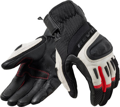 Rukavice Rev'it! Gloves Dirt 4 Black/Red S Rukavice - 1