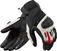 Luvas para motociclos Rev'it! Gloves Dirt 4 Black/Red 2XL Luvas para motociclos