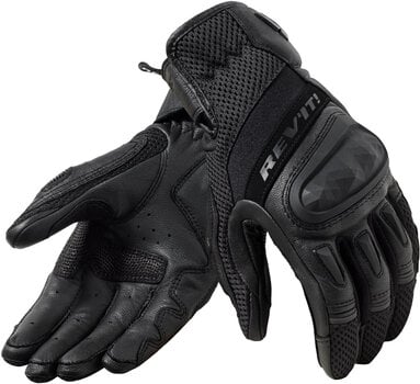 Motorcycle Gloves Rev'it! Gloves Dirt 4 Ladies Black M Motorcycle Gloves - 1