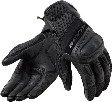 Motorcycle Gloves Rev'it! Gloves Dirt 4 Ladies Black S Motorcycle Gloves - 1