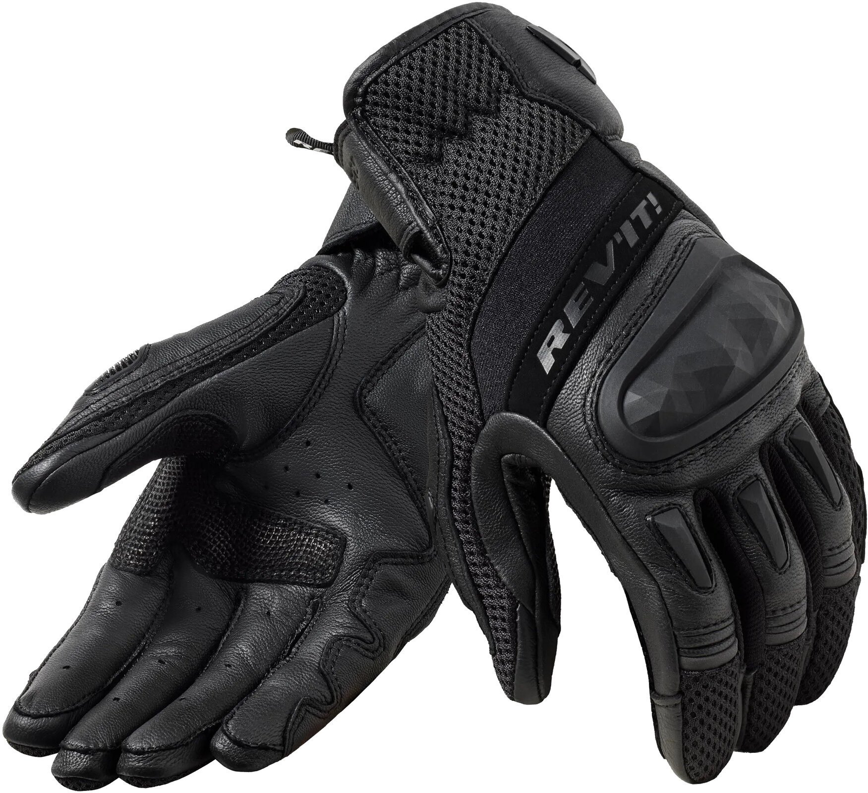 Motorcycle Gloves Rev'it! Gloves Dirt 4 Ladies Black XS Motorcycle Gloves