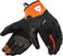 Γάντια Μηχανής Textile Rev'it! Gloves Endo Μαύρο/πορτοκαλί 2XL Γάντια Μηχανής Textile