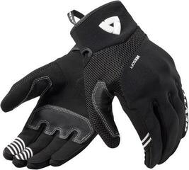 Moottoripyöräilijän käsineet Rev'it! Gloves Endo Black/White 2XL Moottoripyöräilijän käsineet
