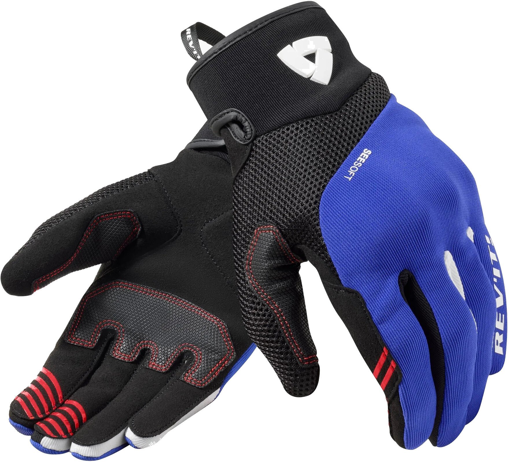 Rękawice motocyklowe Rev'it! Gloves Endo Blue/Black L Rękawice motocyklowe