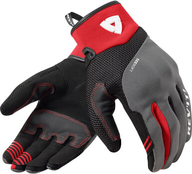 Γάντια Μηχανής Textile Rev'it! Gloves Endo Grey/Red 3XL Γάντια Μηχανής Textile - 1