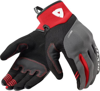 Γάντια Μηχανής Textile Rev'it! Gloves Endo Grey/Red M Γάντια Μηχανής Textile - 1