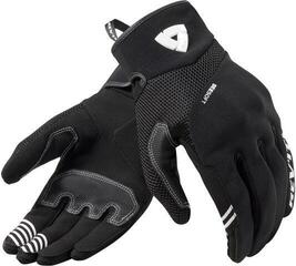Moottoripyöräilijän käsineet Rev'it! Gloves Endo Ladies Black/White S Moottoripyöräilijän käsineet