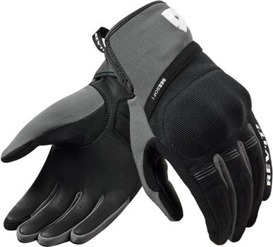 Motorradhandschuhe Rev'it! Gloves Mosca 2 Black/Grey 3XL Motorradhandschuhe - 1