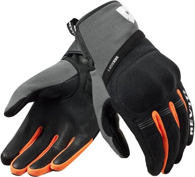 Rękawice motocyklowe Rev'it! Gloves Mosca 2 Black/Orange L Rękawice motocyklowe - 1