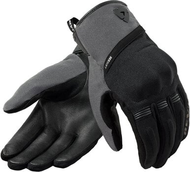 Γάντια Μηχανής Textile Rev'it! Gloves Mosca 2 H2O Μαύρο/γκρι 3XL Γάντια Μηχανής Textile - 1