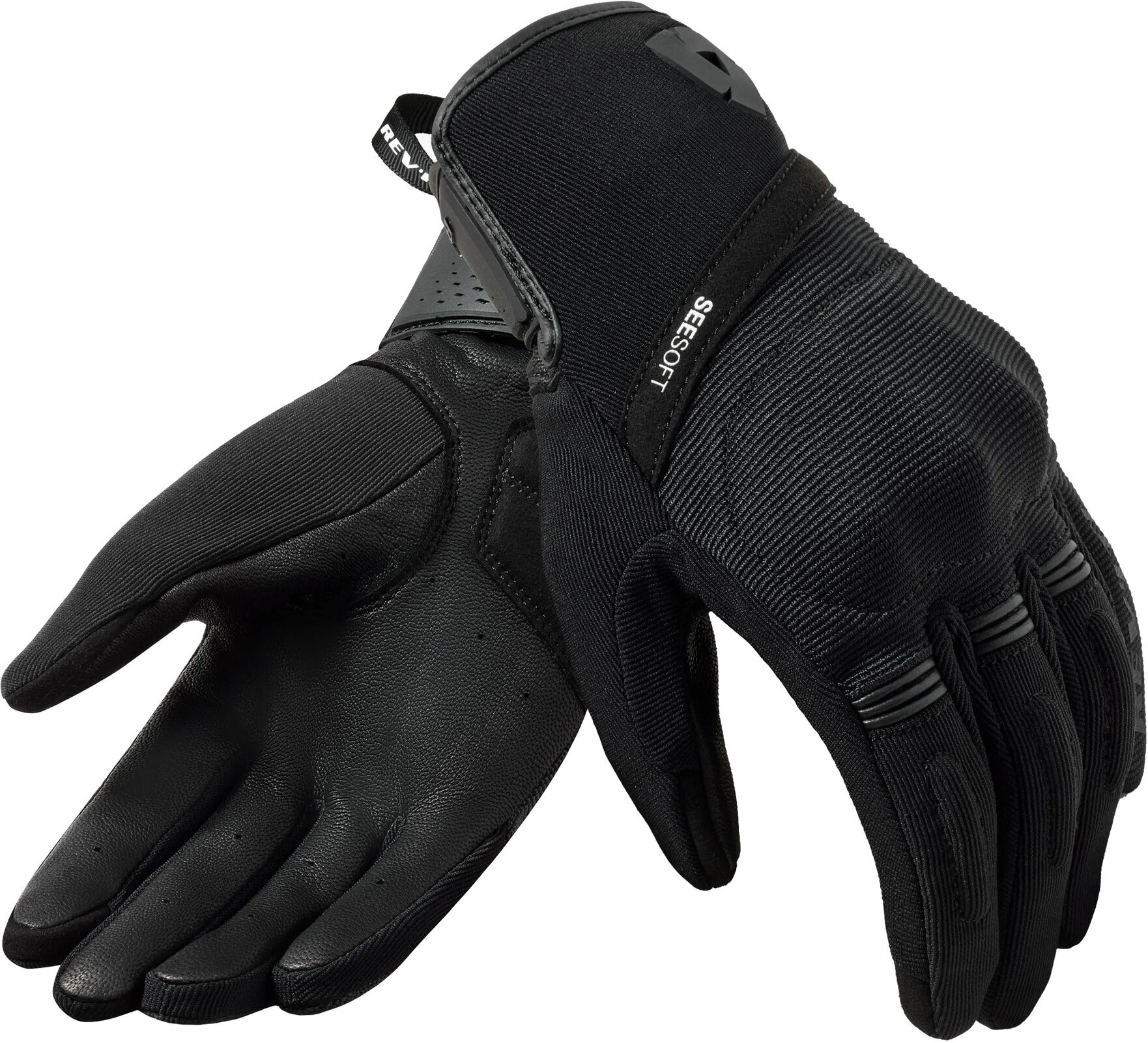 Motorcycle Gloves Rev'it! Gloves Mosca 2 Ladies Black S Motorcycle Gloves